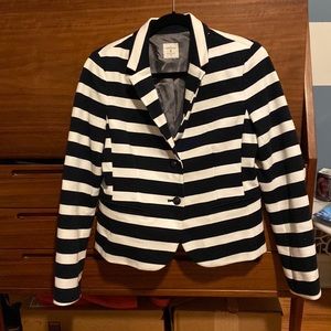Gap Academy Blazer. Blue and White Strip. 8